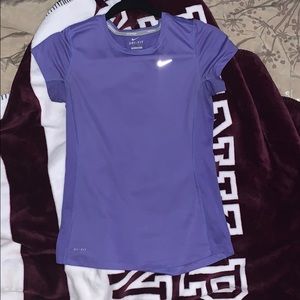 Purple Dri-Fit Short Sleeve. Medium